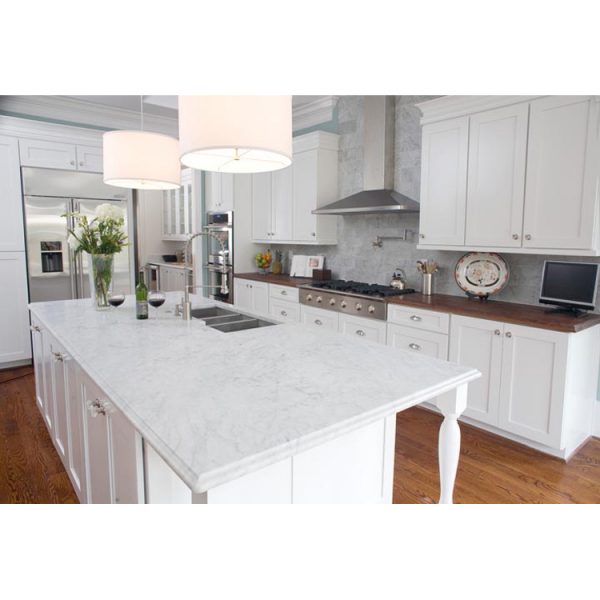 Factory Direct Sale Special Design White Quartz Countertop-4