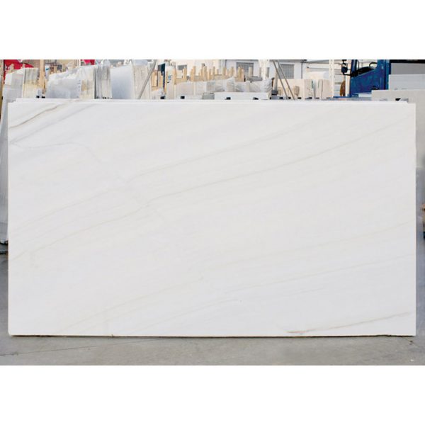 Italy Excellent Price Natural White Bianco Lasa Vena Oro Marble Slab-4